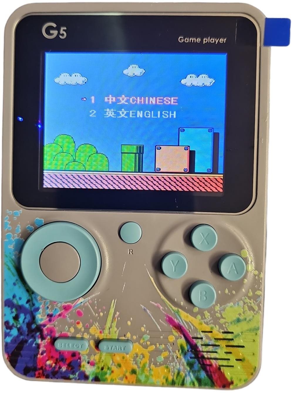 Leventi G5 Retro video, 500 hier, sivá Herná konzola