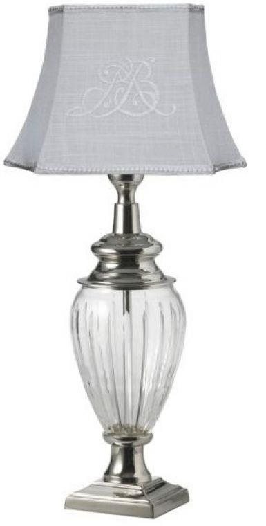Lene Bjerre Deanna 50 cm, strieborná Stolová lampa