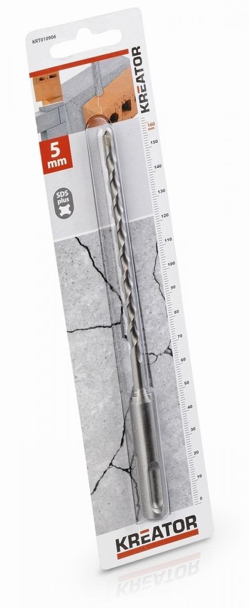 KRT010906 – Vrták SDS PLUS do betónu 5 × 160 mm Vrták