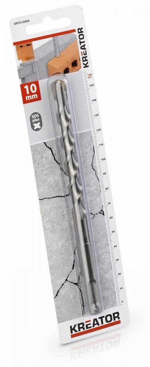 KRT010909 – Vrták SDS PLUS do betónu 10 × 160 mm Vrták