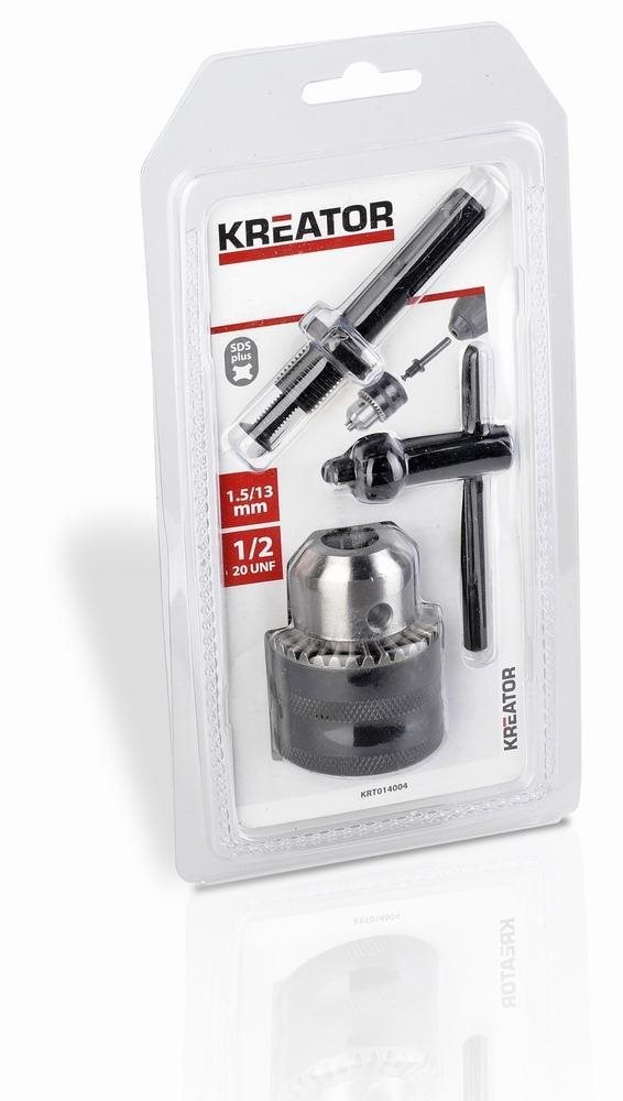 KRT014004 – Zubové skľučovadlo plus SDS Plus adaptér 1.5 – 13 mm...