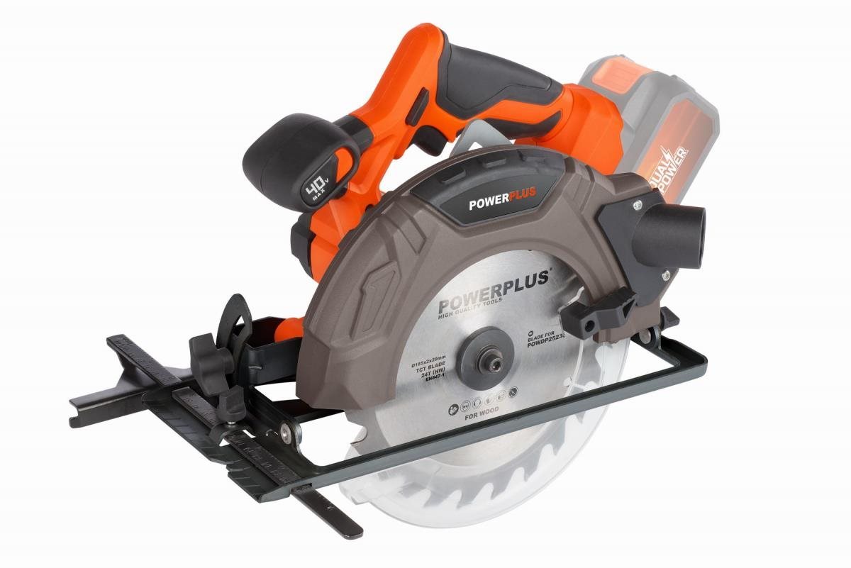 POWDP25230 – Aku okružná pila 40 V 185 mm (bez AKU) Okružná píla