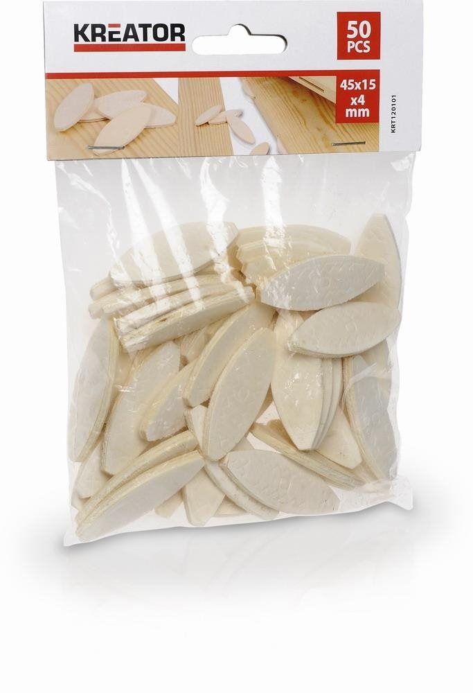 KRT120101 – Spojovacia lamela 45 × 15 × 4 mm (50 ks) Súprava...