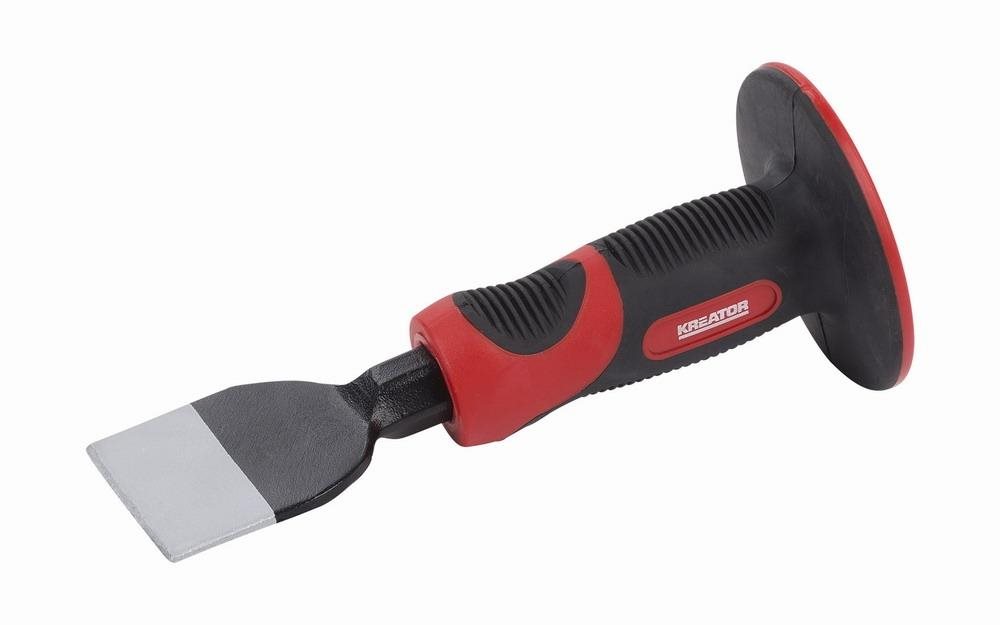 Kreator KRT462101 lapos falvéső + kézvédő, 60 mm Véső