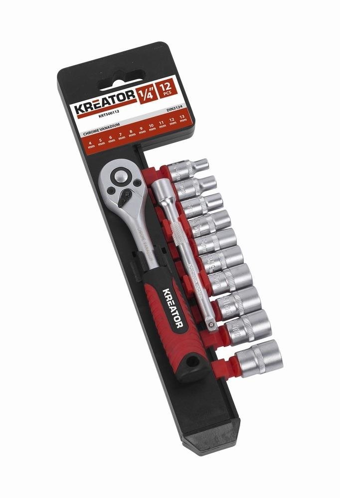 KRT500112 – 12-dielna gola sada 1/4" Gola sada