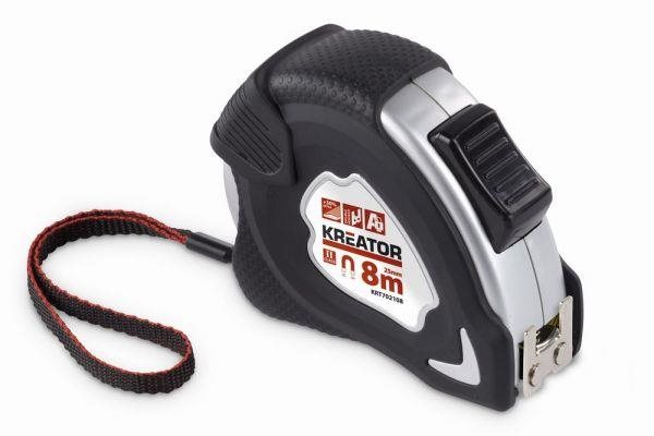 KRT702108 – Zvinovací meter ALU 8 m Zvinovací meter
