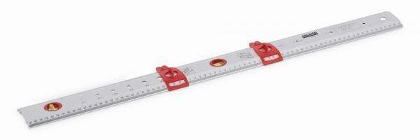 KRT703750 – Pravítko/vodováha ALU 750 mm Vodováha