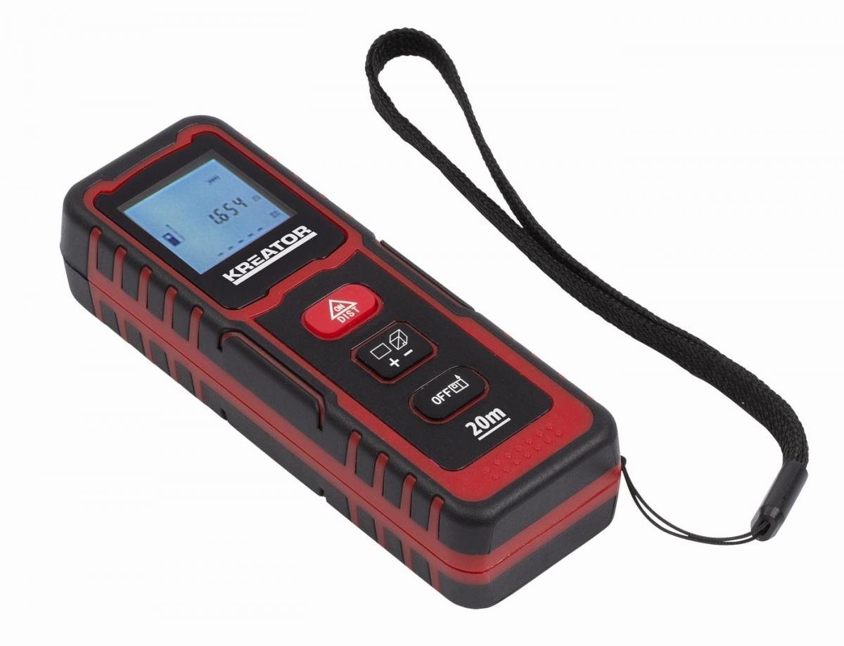 KRT706500 – Laserový diaľkomer 20 m Laserový diaľkomer