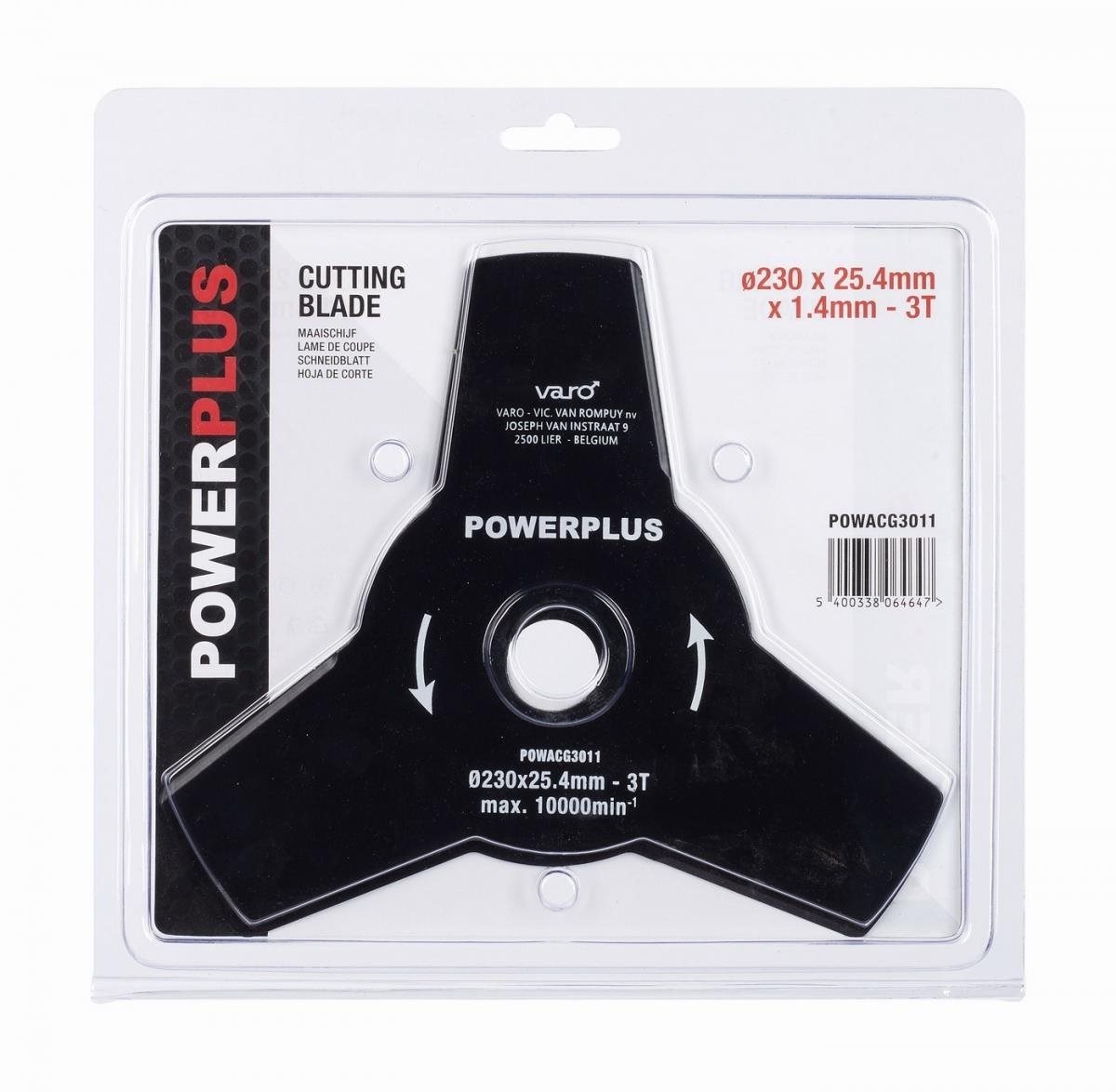 POWACG3011 – Žací nôž pre krovinorezy 230 mm Žací nôž