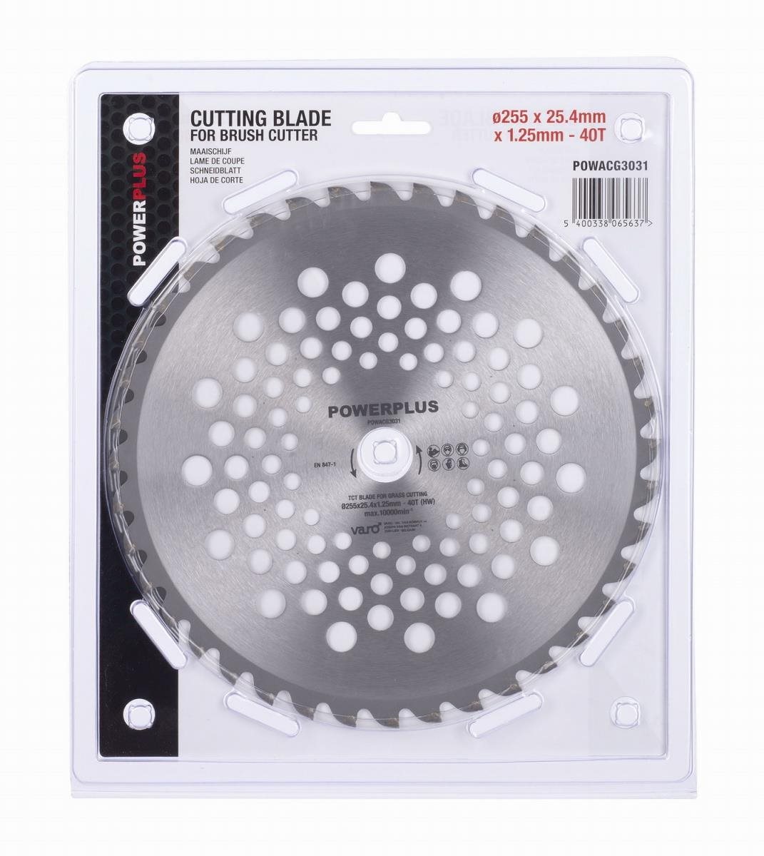 POWACG3031 – Žací nôž pre krovinorezy 255 mm píla Žací nôž