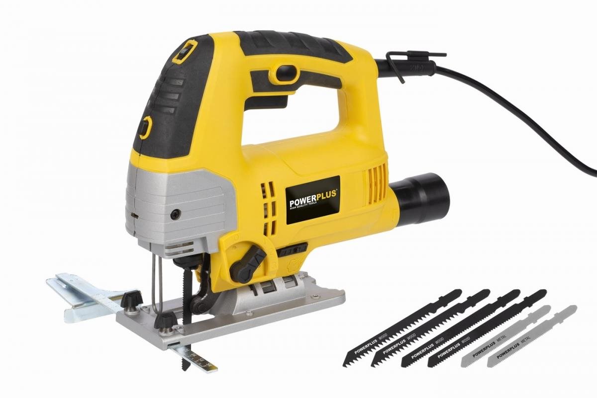 POWX0361 – Priamočiara píla 810 W Laser Priamočiara píla