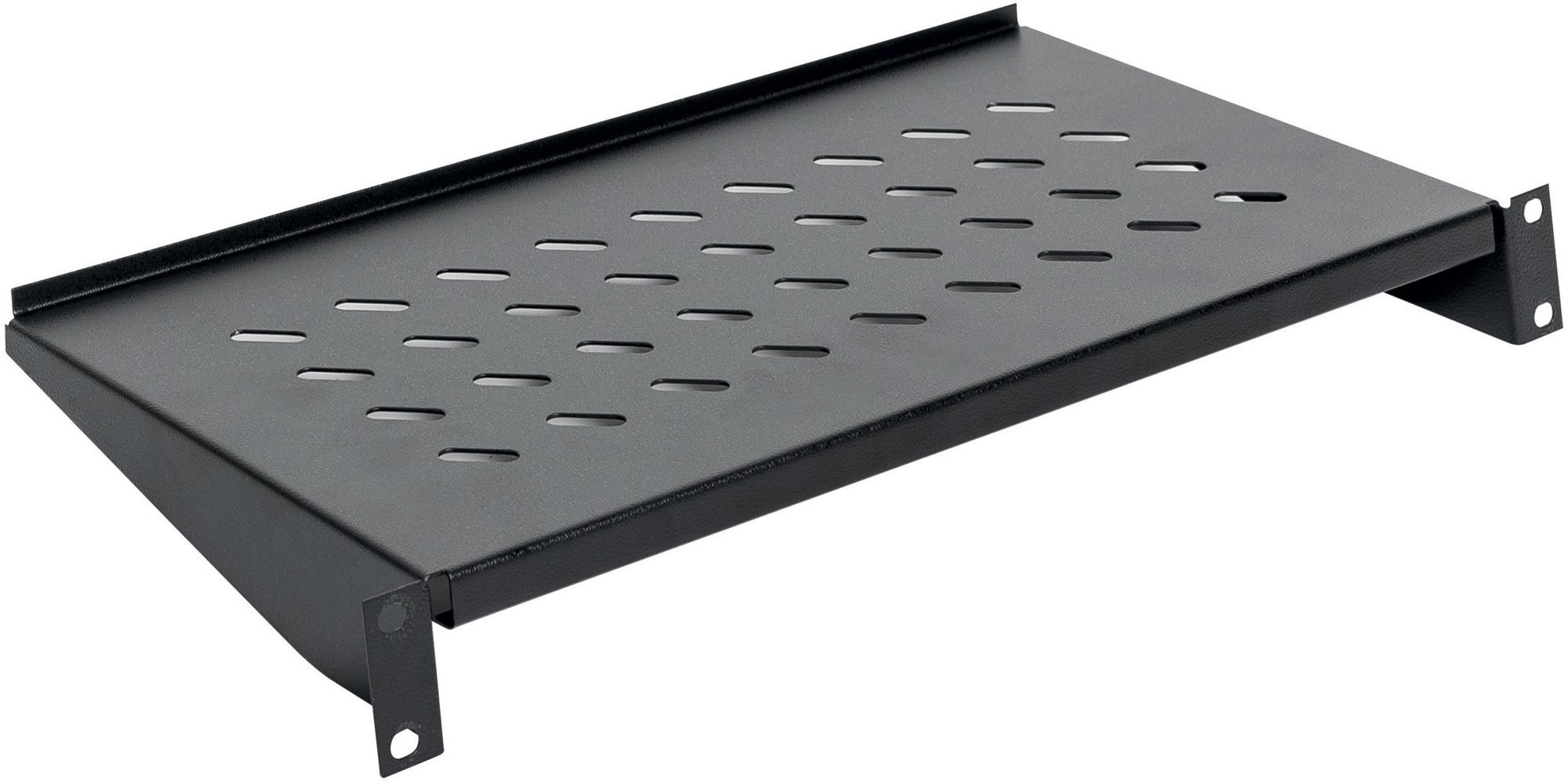 Legrand EvoLine 2-bodová pevná polica 1U 400 mm 50 kg Polica