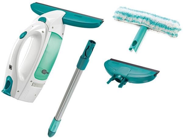 LEIFHEIT Window Cleaner mit Mopp und 43 cm Stange + Saugdüse 17 cm...