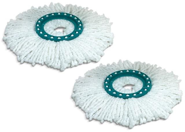 LEIFHEIT Ersatz-Mop-Kopf TWIST DISC 2 Stück Ersatzmop