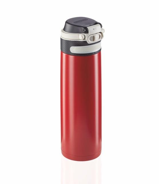 LEIFHEIT termosz utazáshoz, 600 ml piros Termosz
