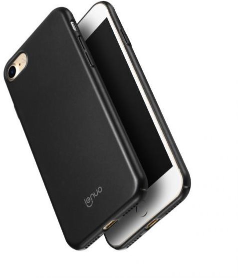 Lenuo Leshield for iPhone SE 2020/8/7 Black Phone Cover