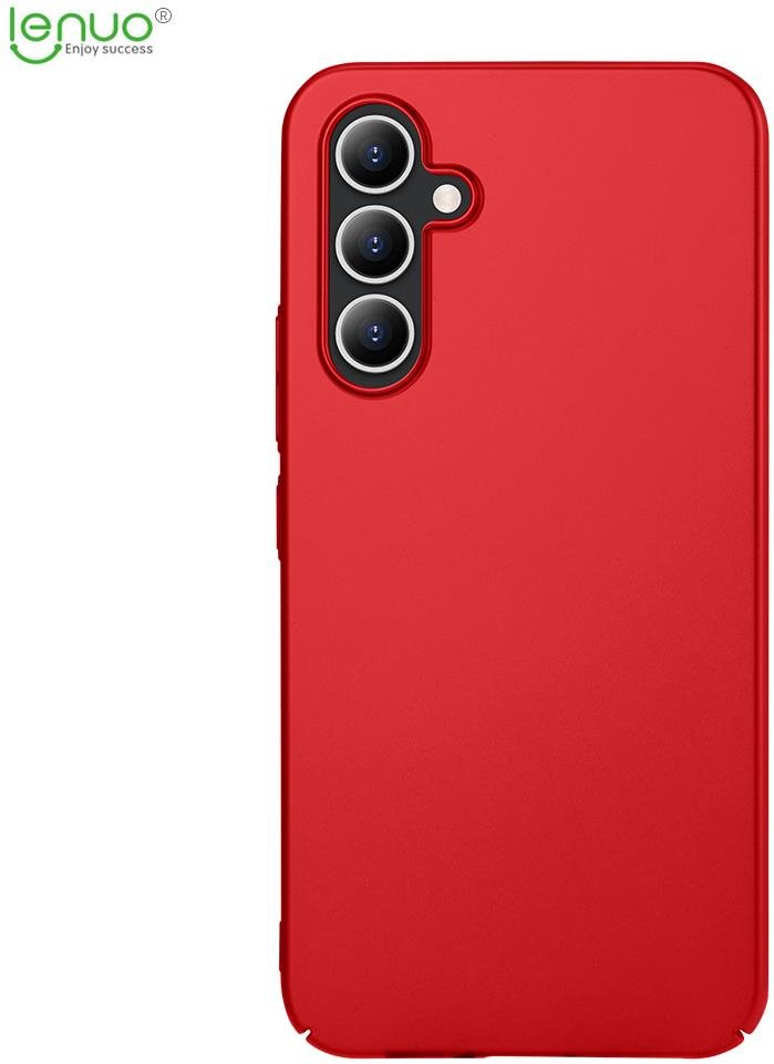 Lenuo Leshield Samsung Galaxy A34 5G piros tok Telefon tok