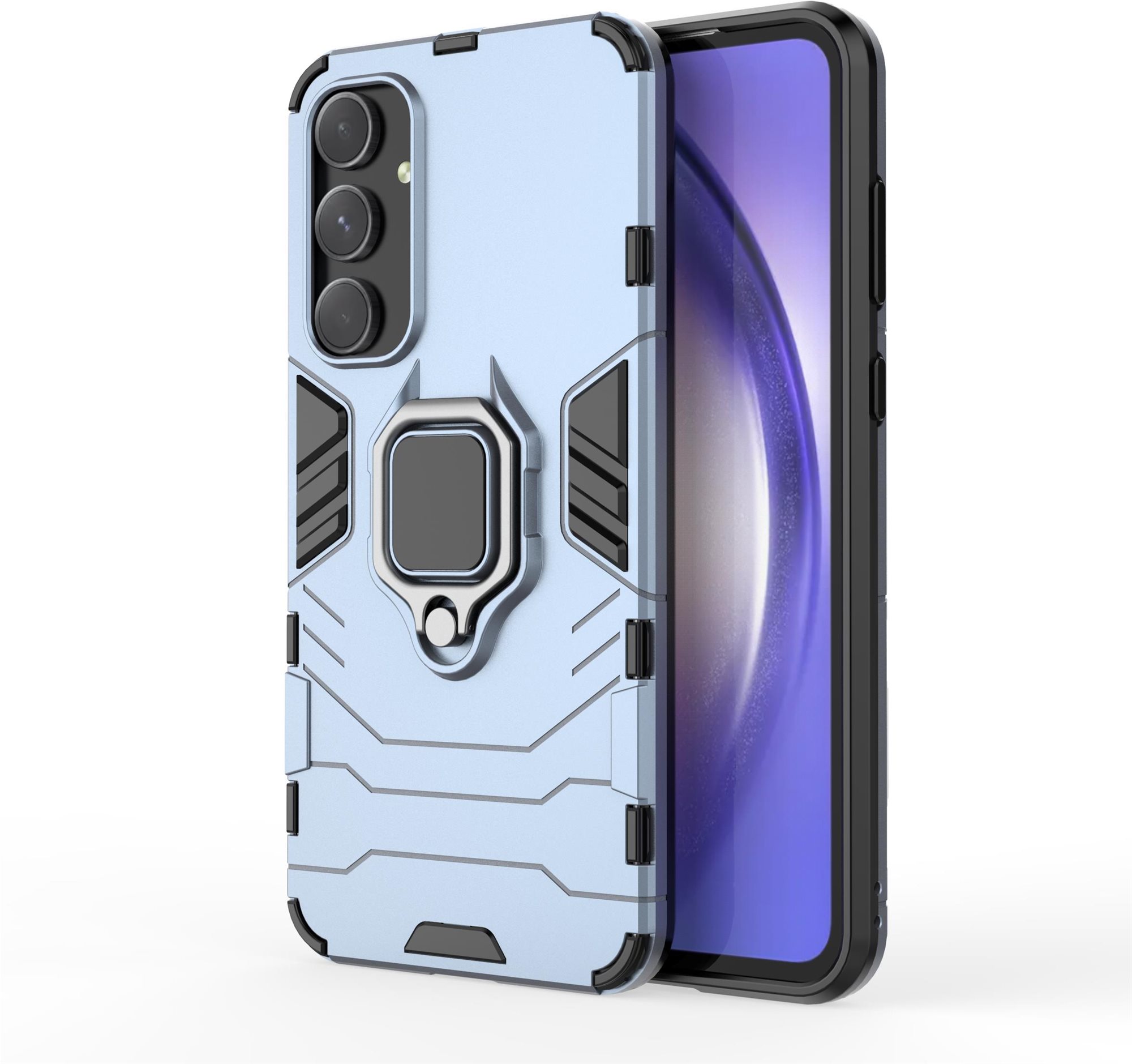 Lenuo Armor Samsung Galaxy A55 5G kék tok Telefon tok
