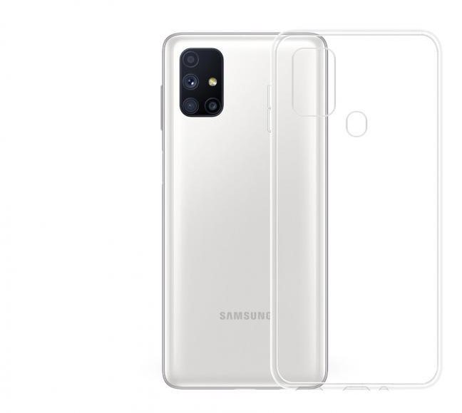 Lenuo Transparent for Samsung Galaxy M51 Phone Cover