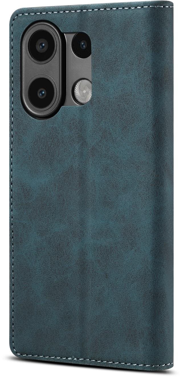 Lenuo Leather Flip-Hülle für das Xiaomi Redmi Note 13, blau...