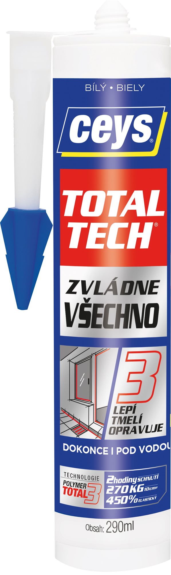 CEYS TOTAL TECH EXPRESS fehér 290 ml Ragasztó