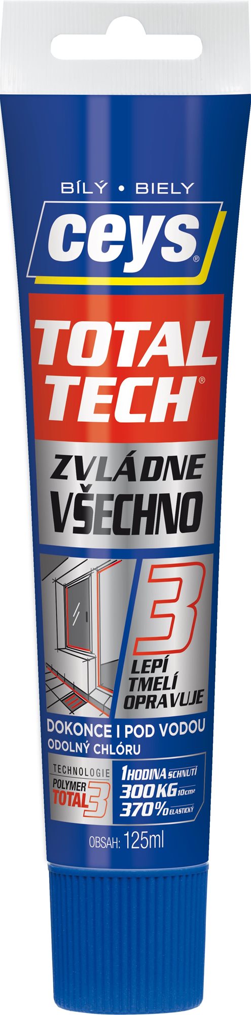 TOTAL TECH EXPRESS biely tuba 125 ml Lepidlo