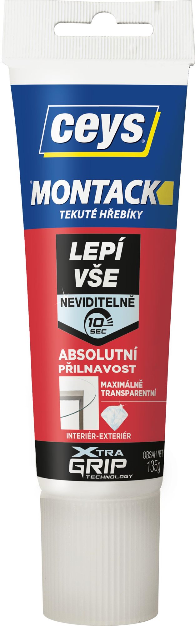CEYS Montack ragasztó mindenre láthatatlanul 135g Ragasztó