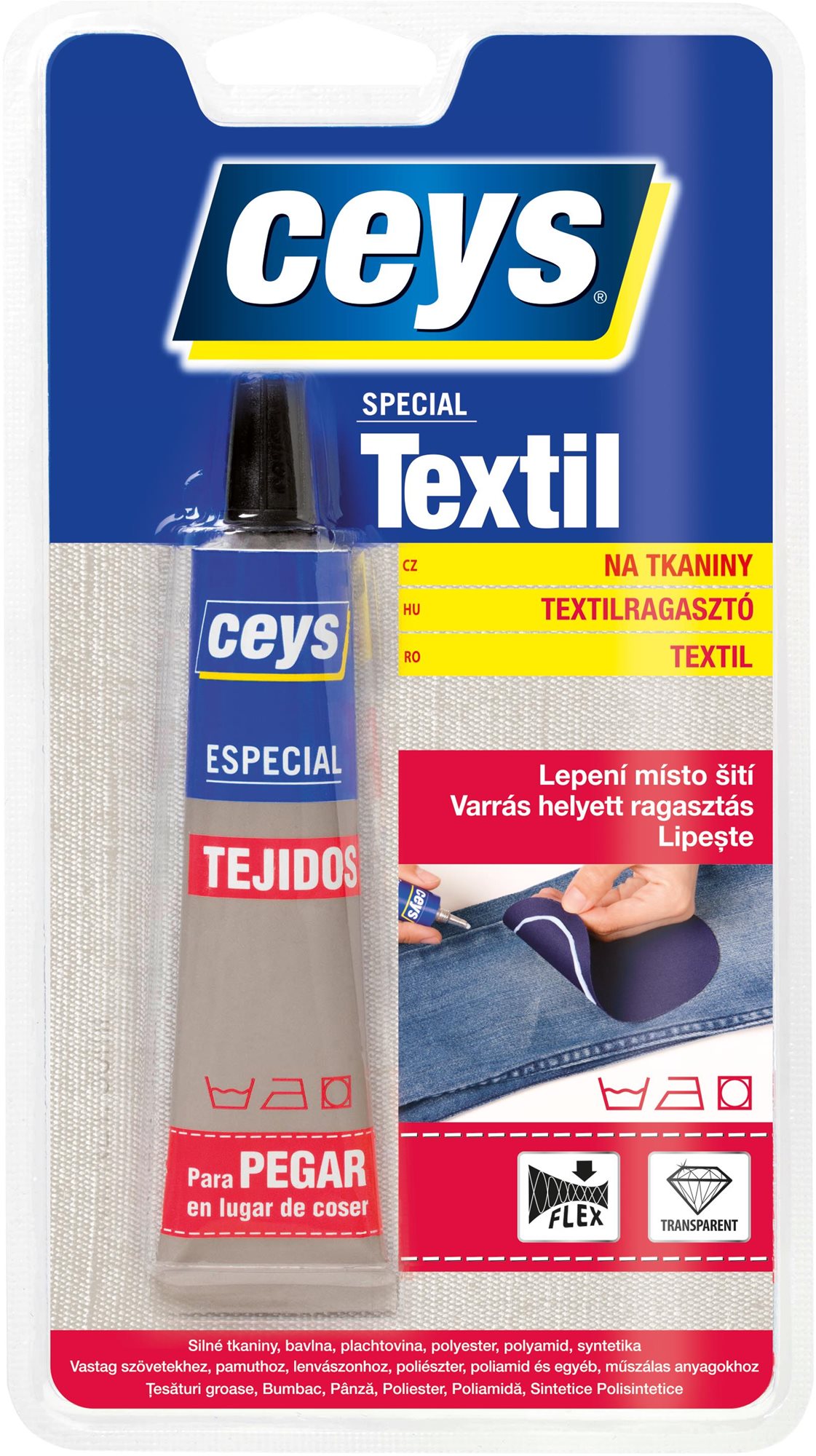 SPECIAL TEXTIL na tkaniny 30 ml Lepidlo