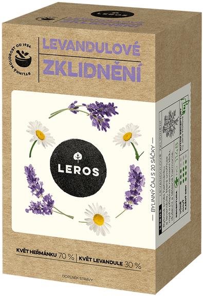 LEROS Levanduľové upokojenie 20× 1 g Čaj