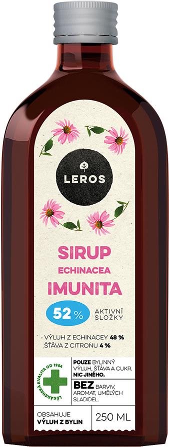 Leros Sirup Echinacea Imunita 250 ml Bylinný sirup