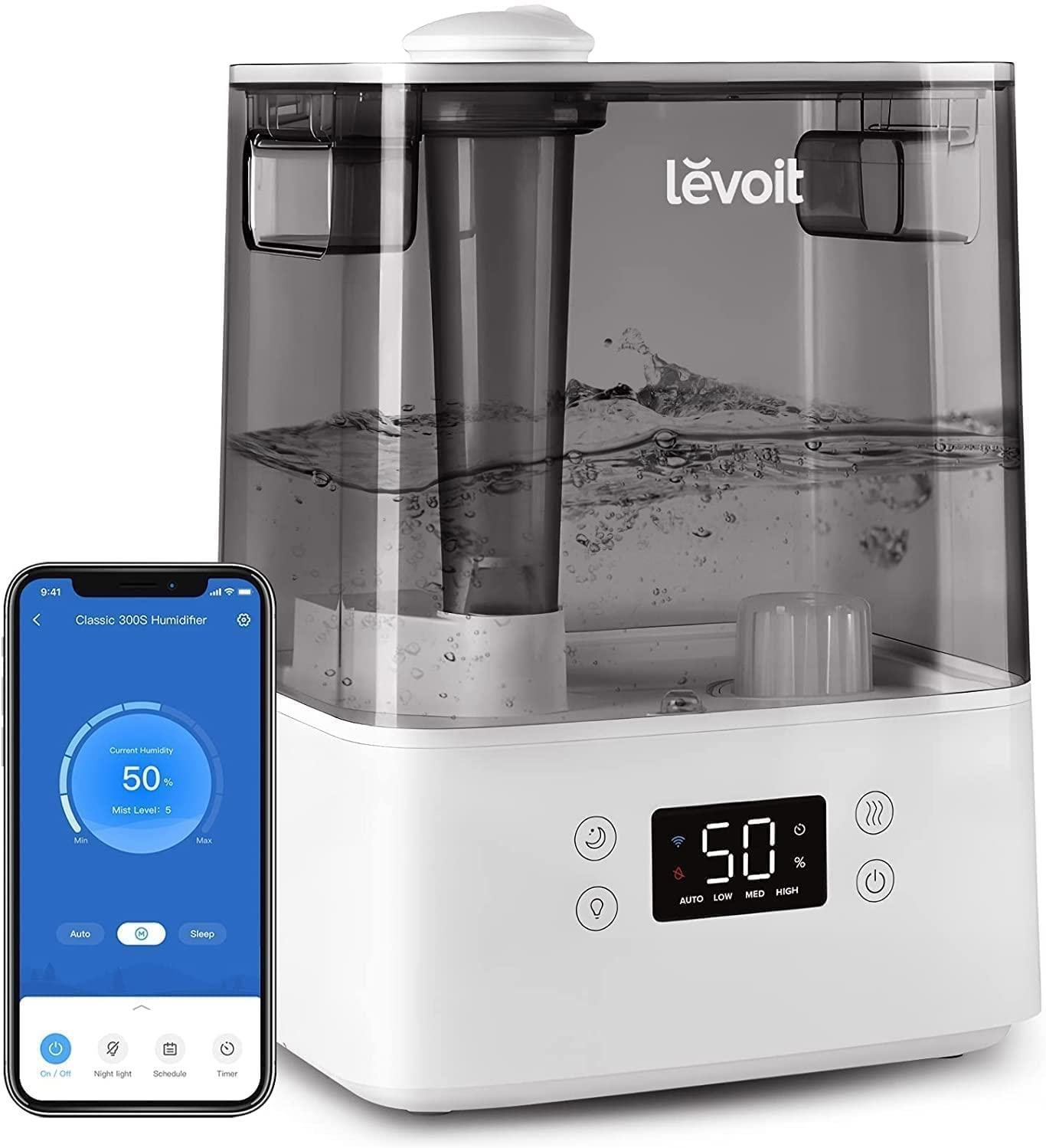Levoit Classic 300S - szürke Párásító