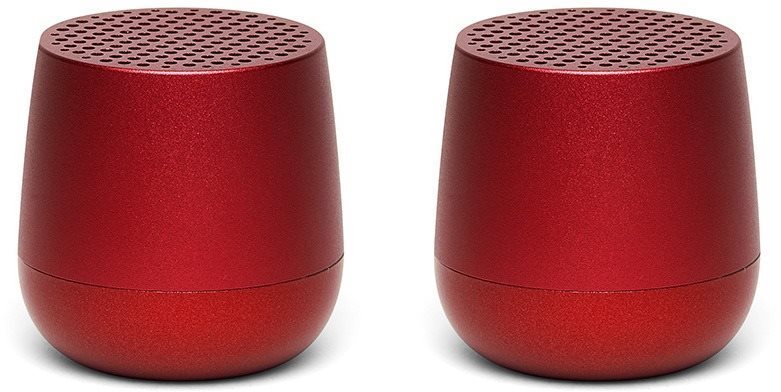 Lexon Twin Mino+ rouge Enceinte Bluetooth