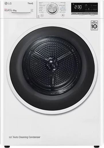 LG RC8TV9AVHN Sušička prádla