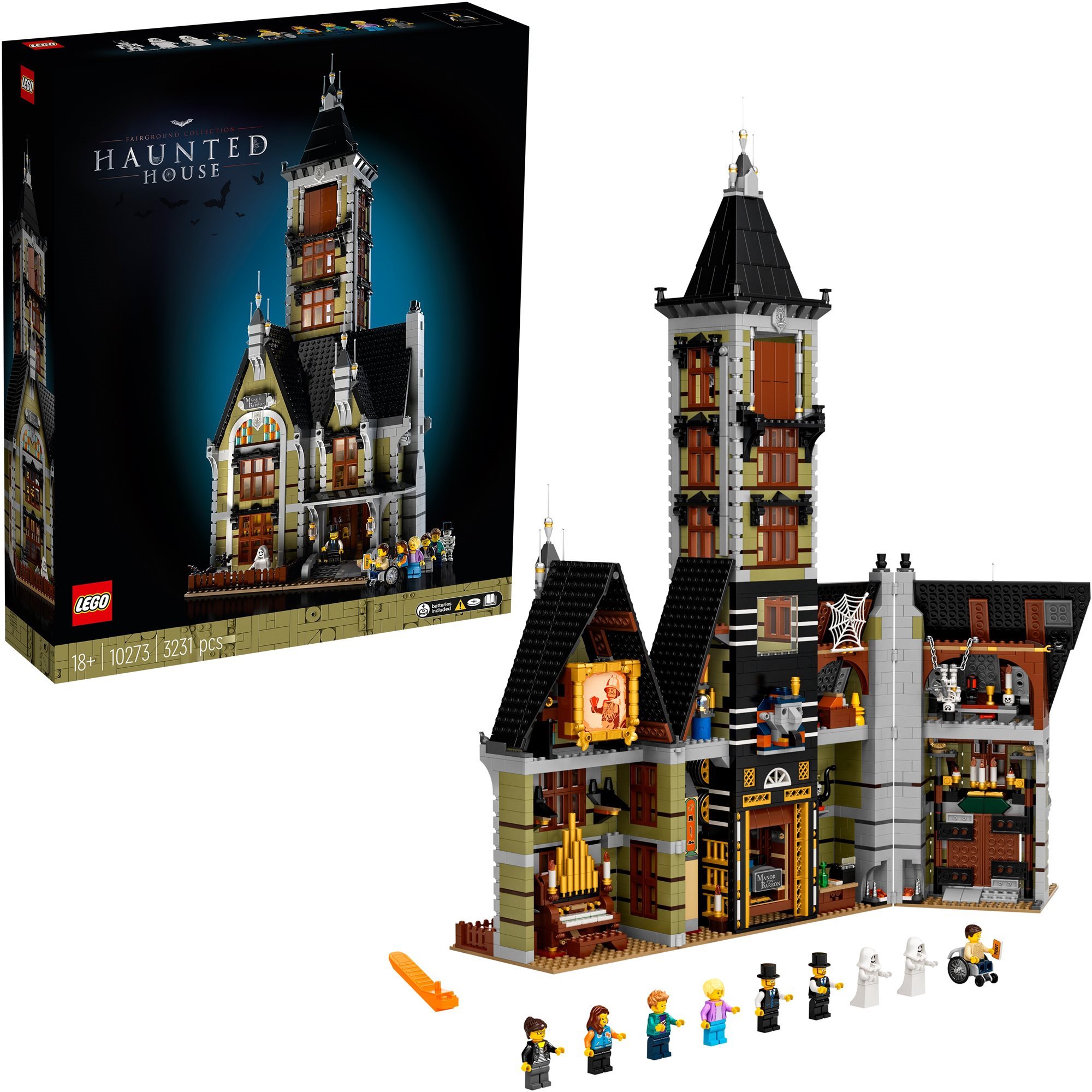 LEGO® Icons 10273 Strašidelný dům na pouti LEGO stavebnice