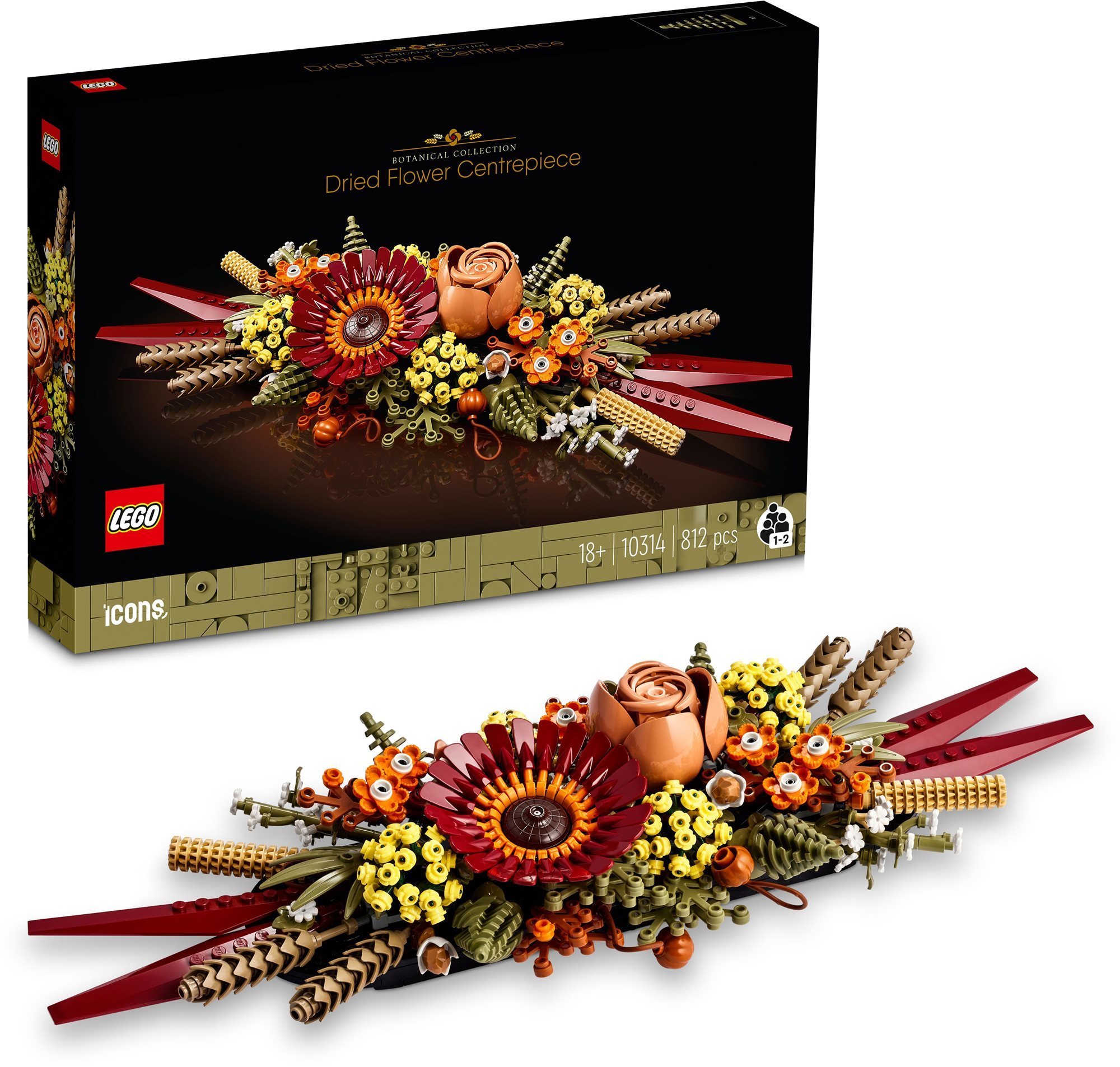 LEGO® Botanicals 10314 Trockenblumengesteck LEGO-Bausatz