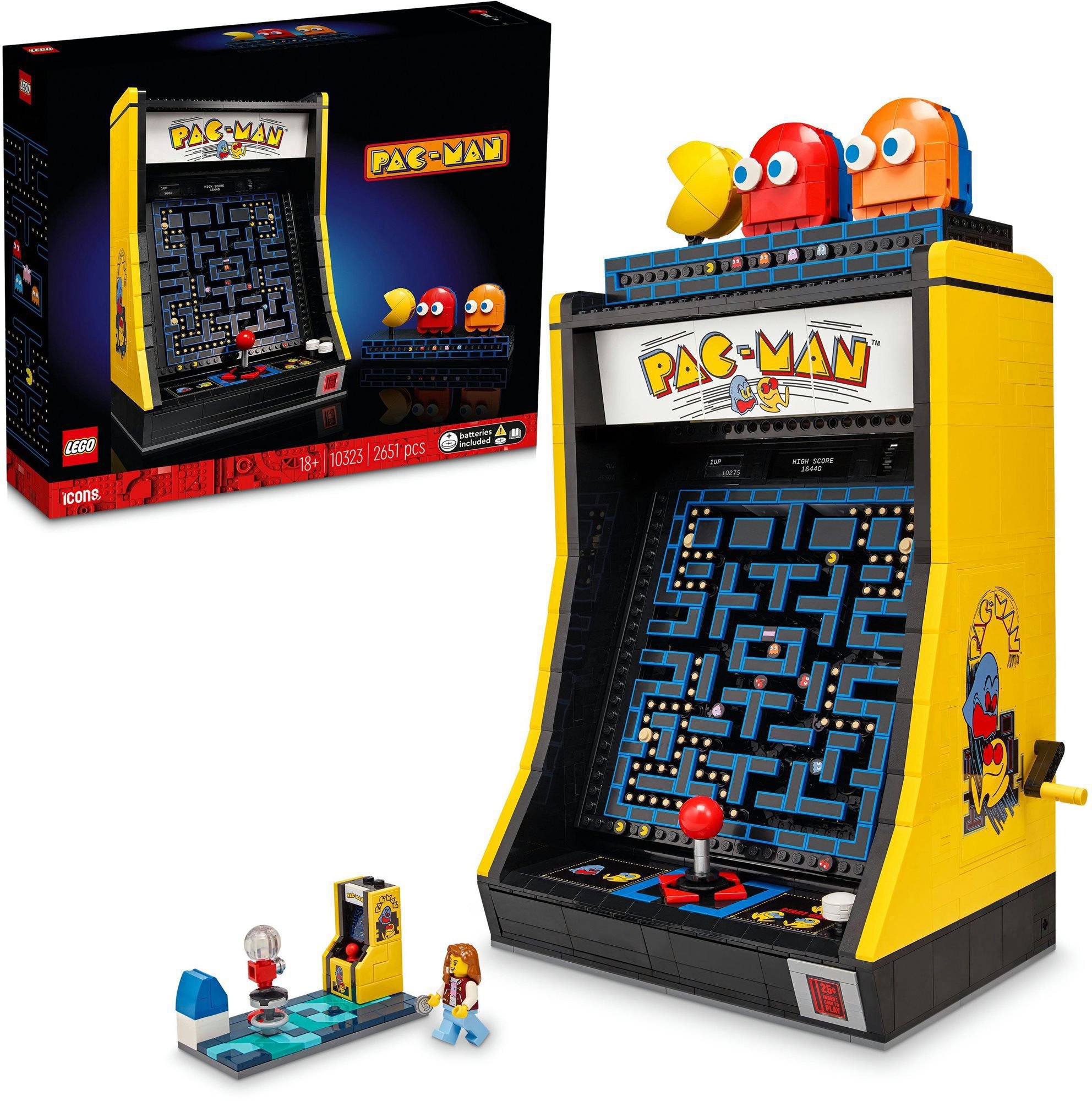 LEGO® Icons 10323 Arkádový automat PAC-MAN LEGO stavebnica