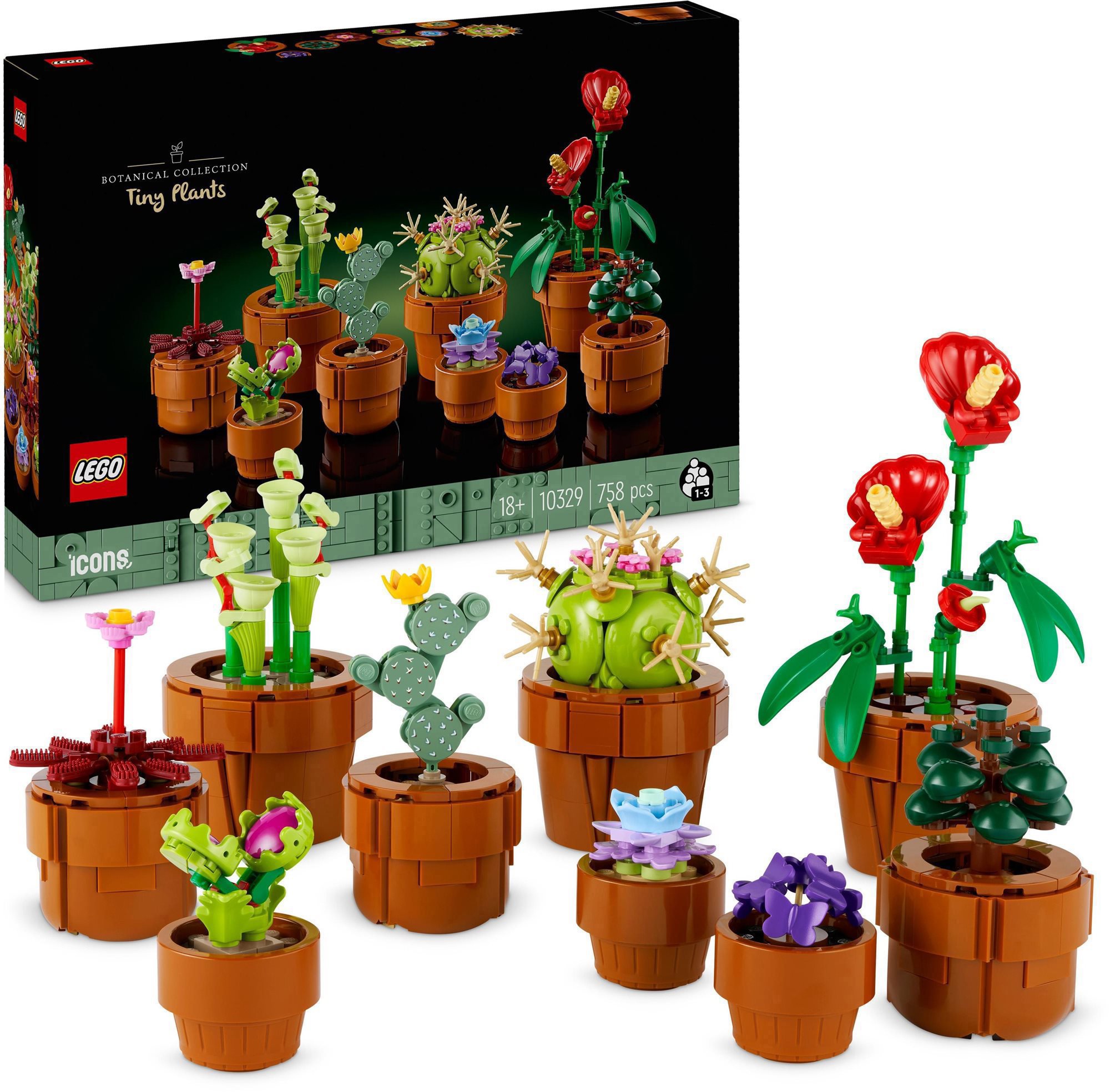 LEGO® Botanicals 10329 Miniaturní rostliny LEGO stavebnice