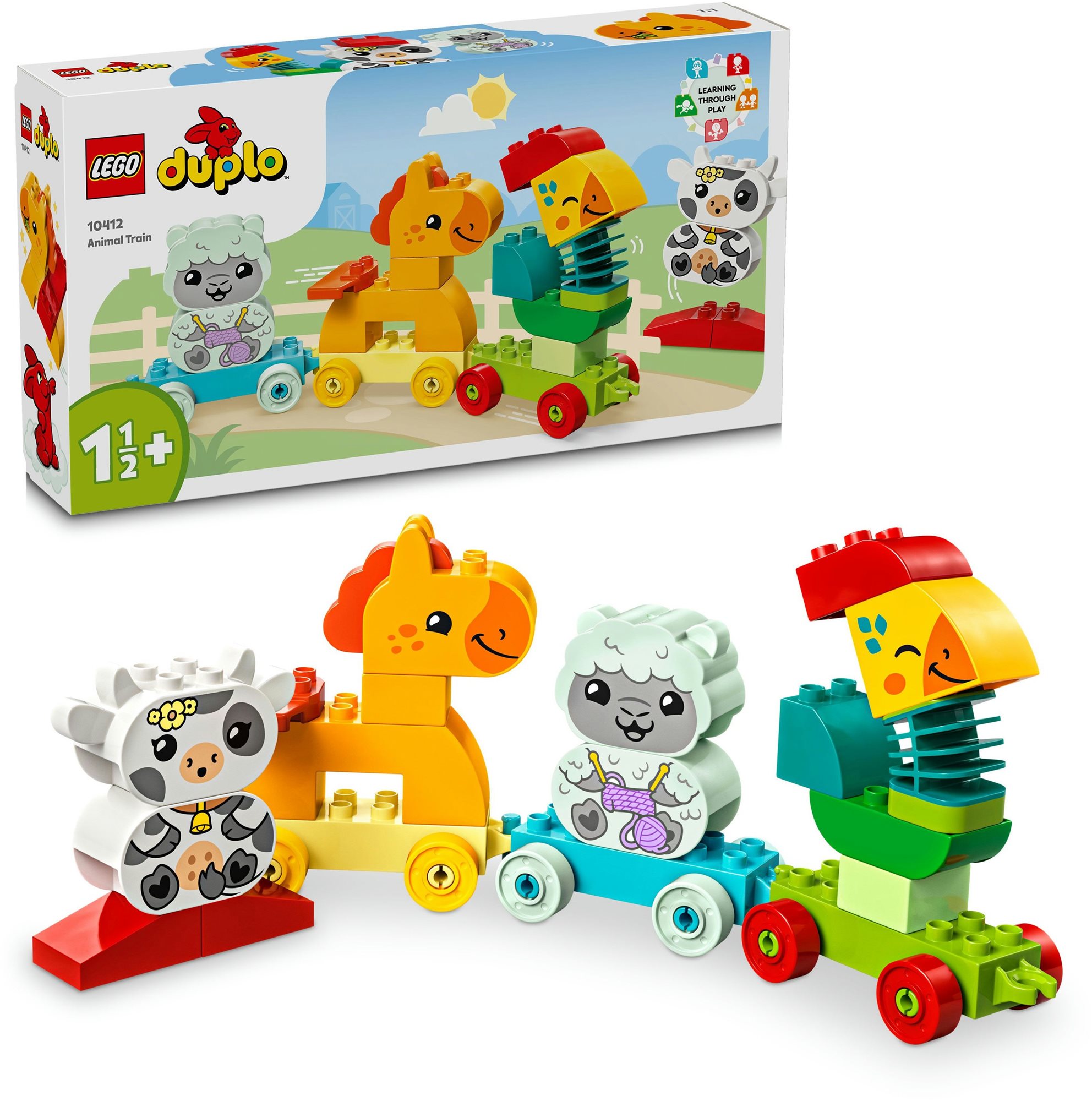 LEGO® DUPLO® 10412 Vláčik so zvieratkami LEGO stavebnica