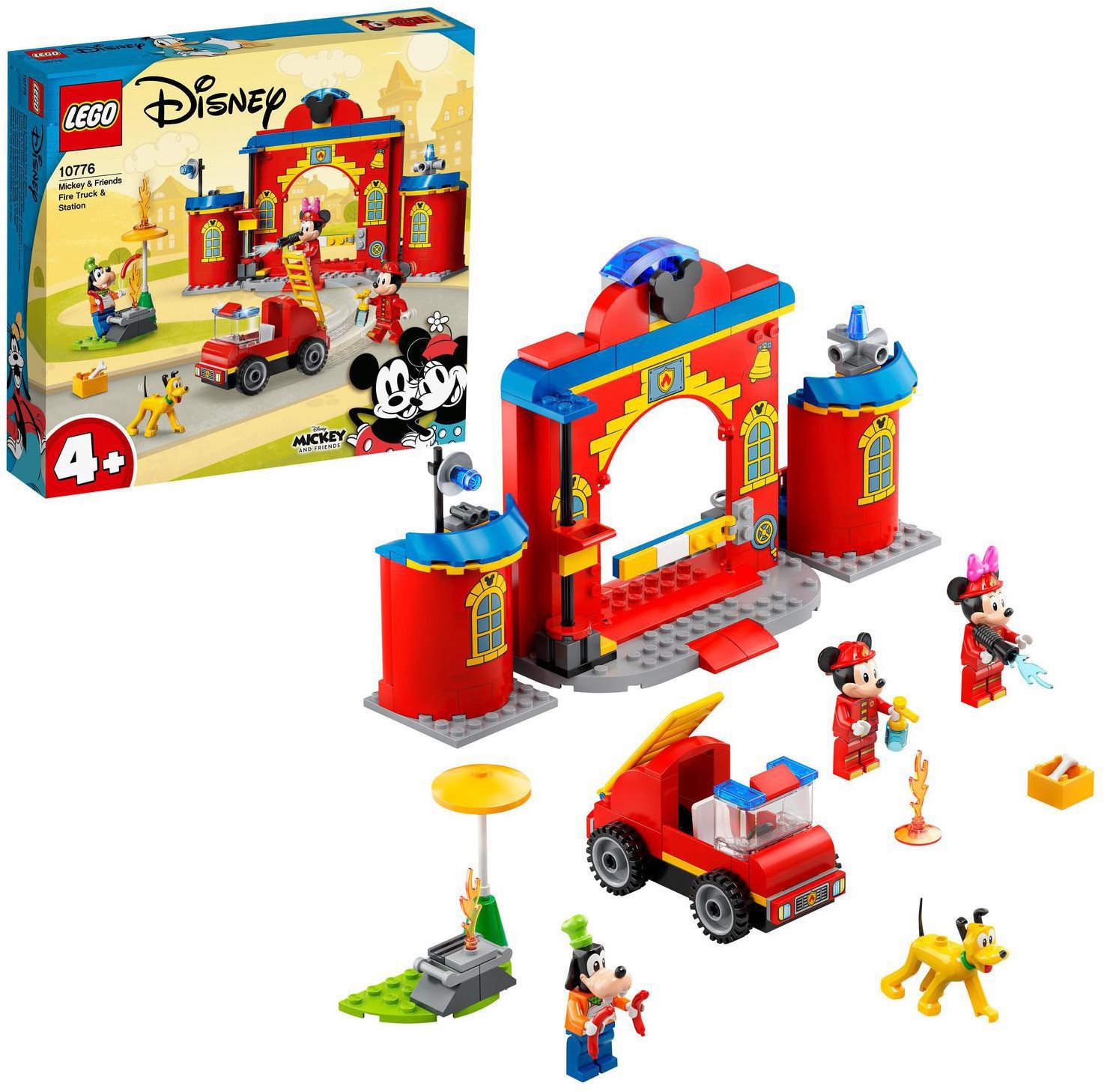 LEGO | Disney Mickey et ses amis 10776 Caserne de pompiers et...