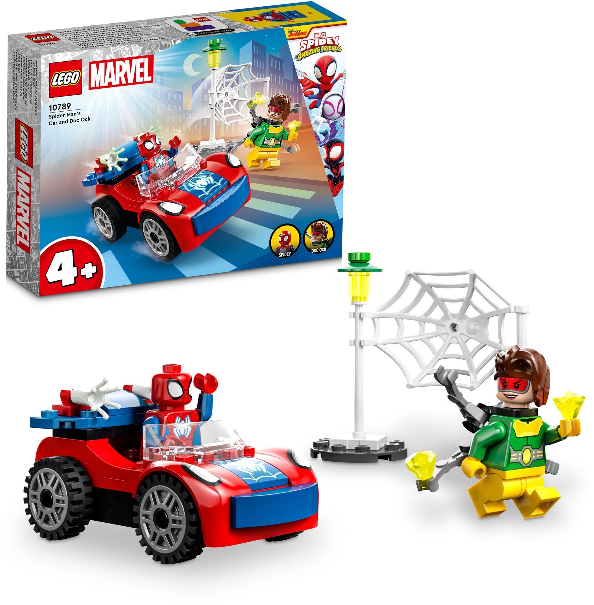 LEGO® Marvel Pókember autója és Doktor Oktopusz 10789 LEGO
