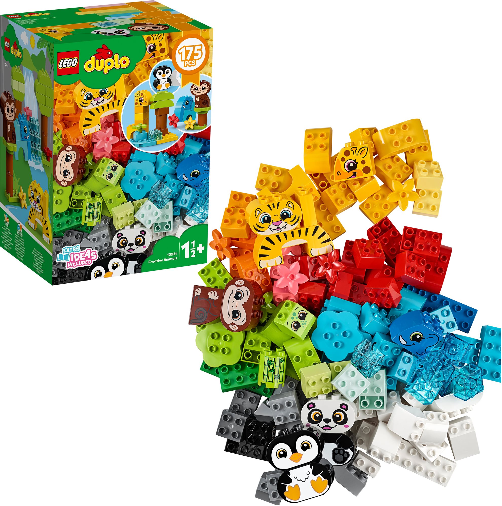 LEGO DUPLO Classic 10934 Les animaux créatifs Construction LEGO