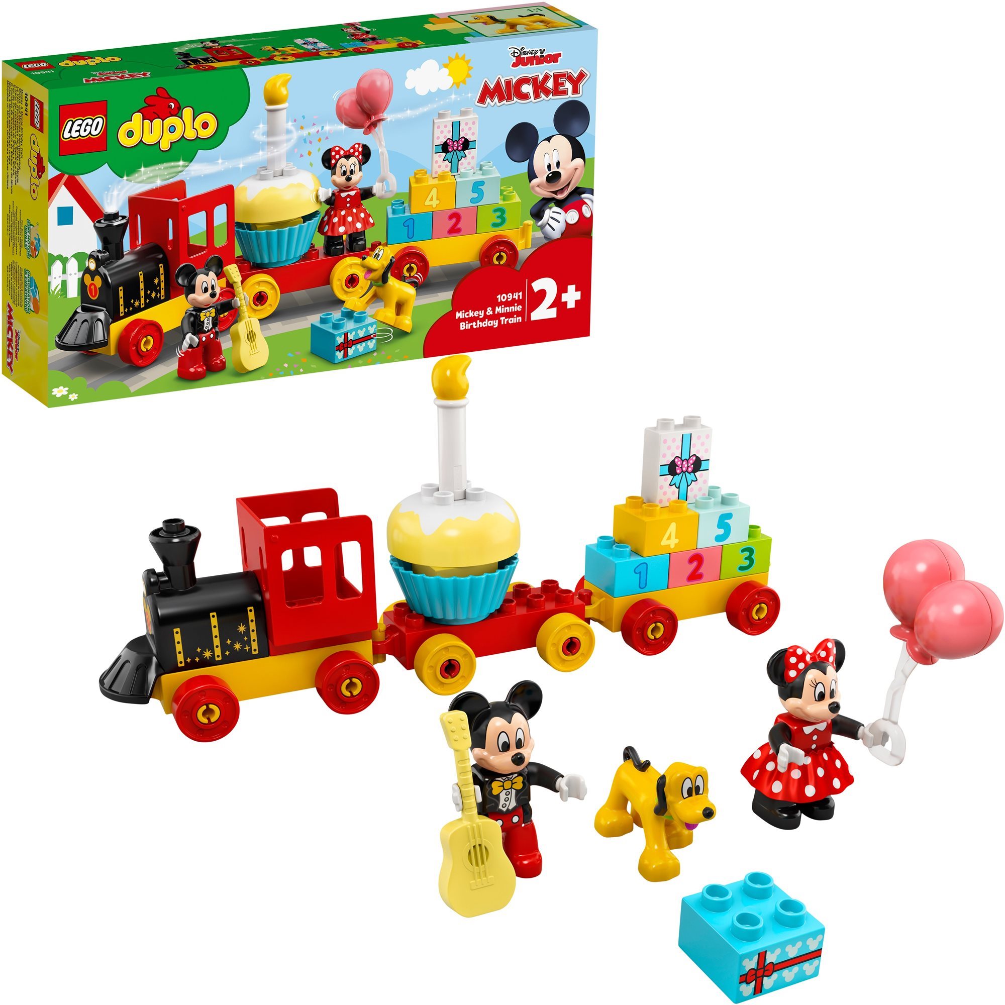 LEGO DUPLO Disney TM 10941 Narodeninový vláčik Mickeyho a Minnie...