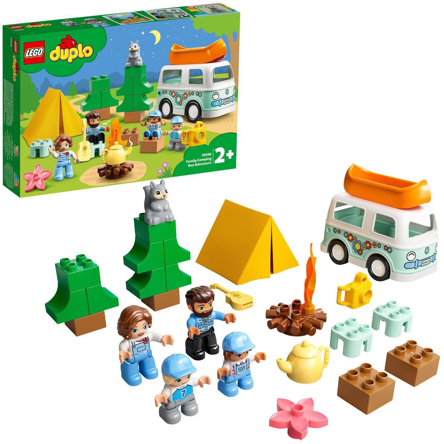 LEGO DUPLO 10946 Aventures en camping-car en famille...