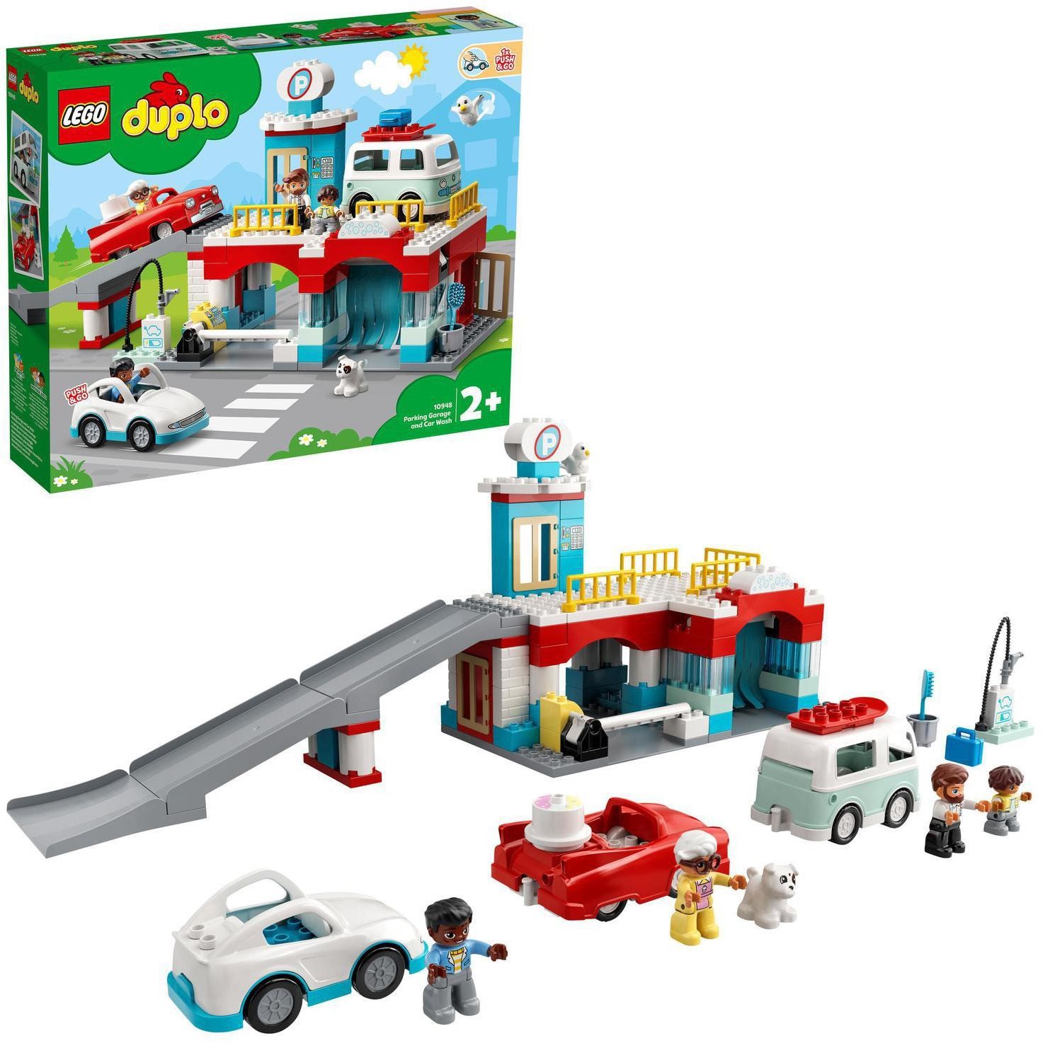LEGO DUPLO 10948 Le Garage et station de lavage. Construction LEGO