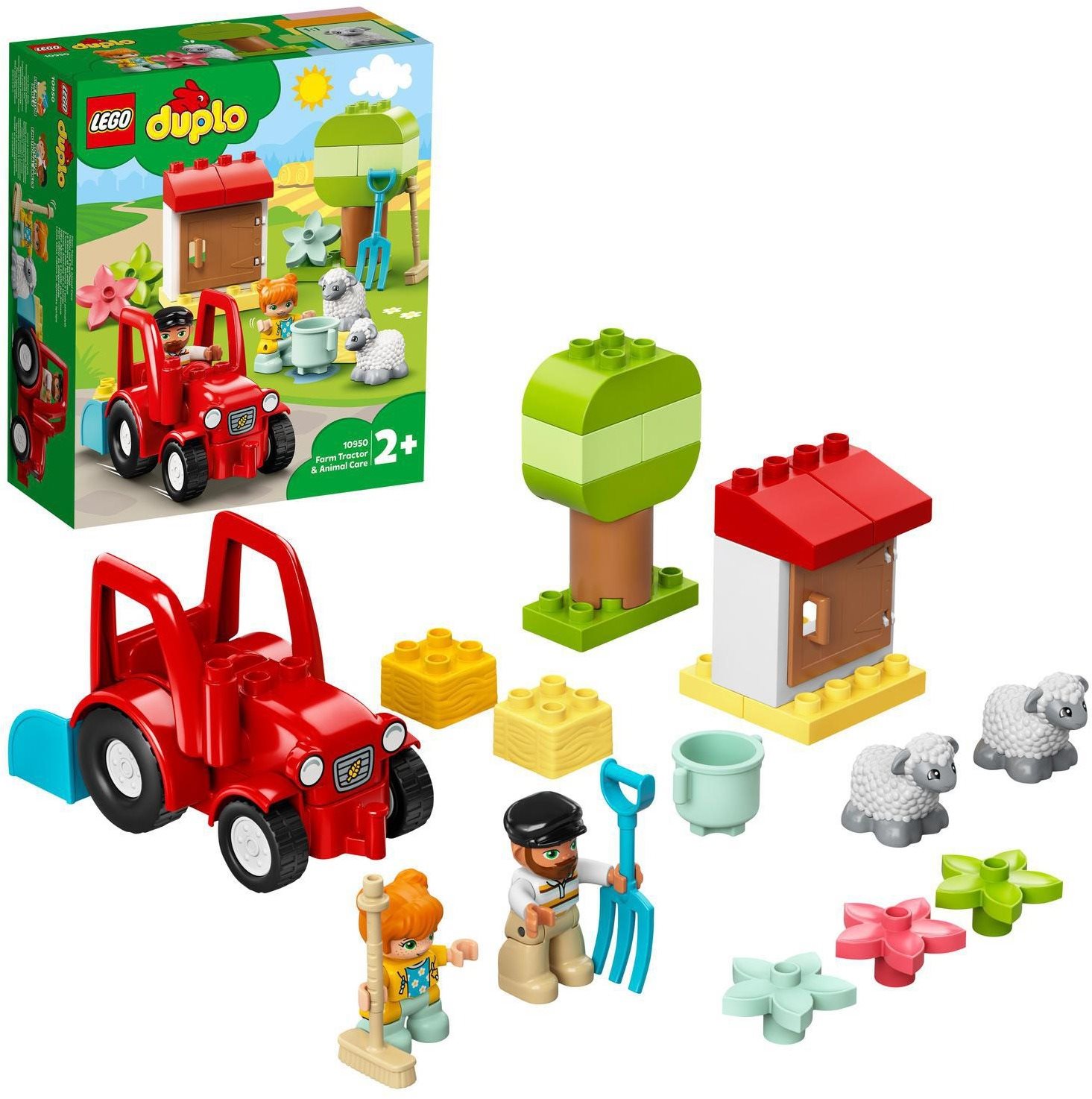 LEGO® DUPLO® 10950 Farm Tractor & Animal Care LEGO Set