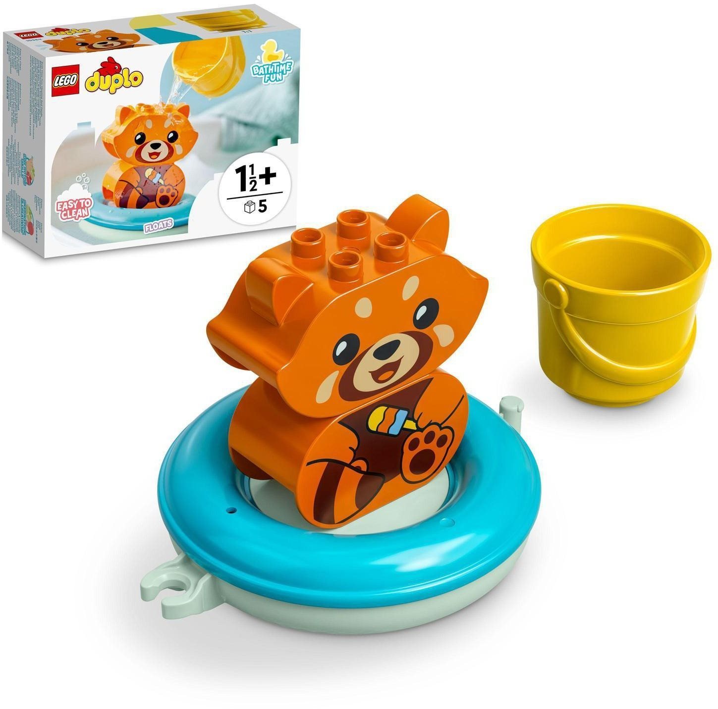 LEGO® DUPLO® 10964 Bath Time Fun: Floating Red Panda LEGO Set