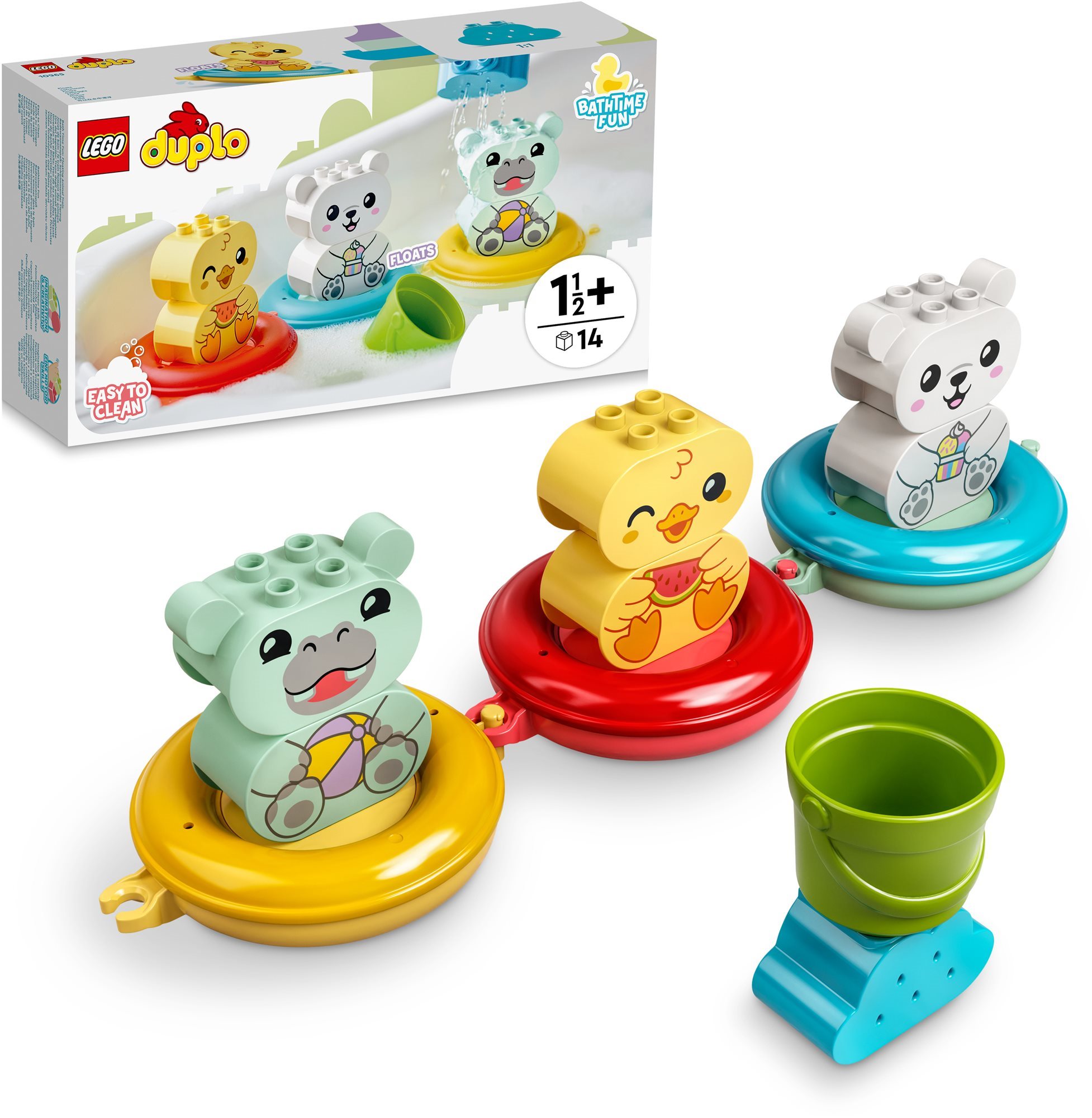 LEGO® DUPLO® 10965 Bath Time Fun: Floating Animal Train LEGO Set