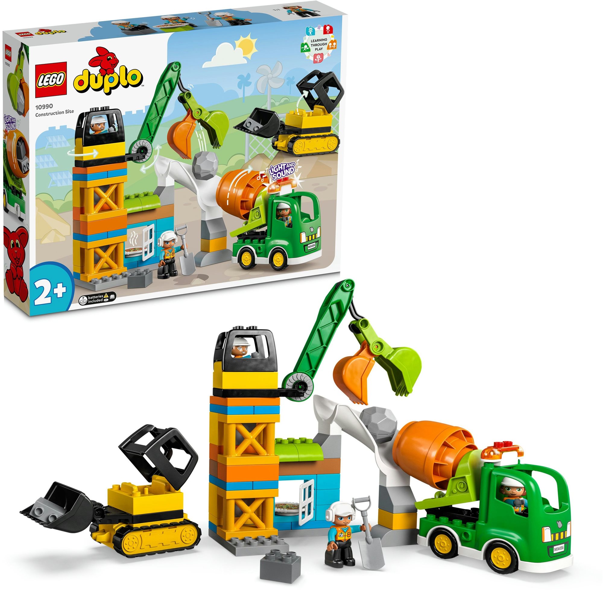 LEGO® DUPLO® 10990 Baustelle mit Baufahrzeugen LEGO-Bausatz
