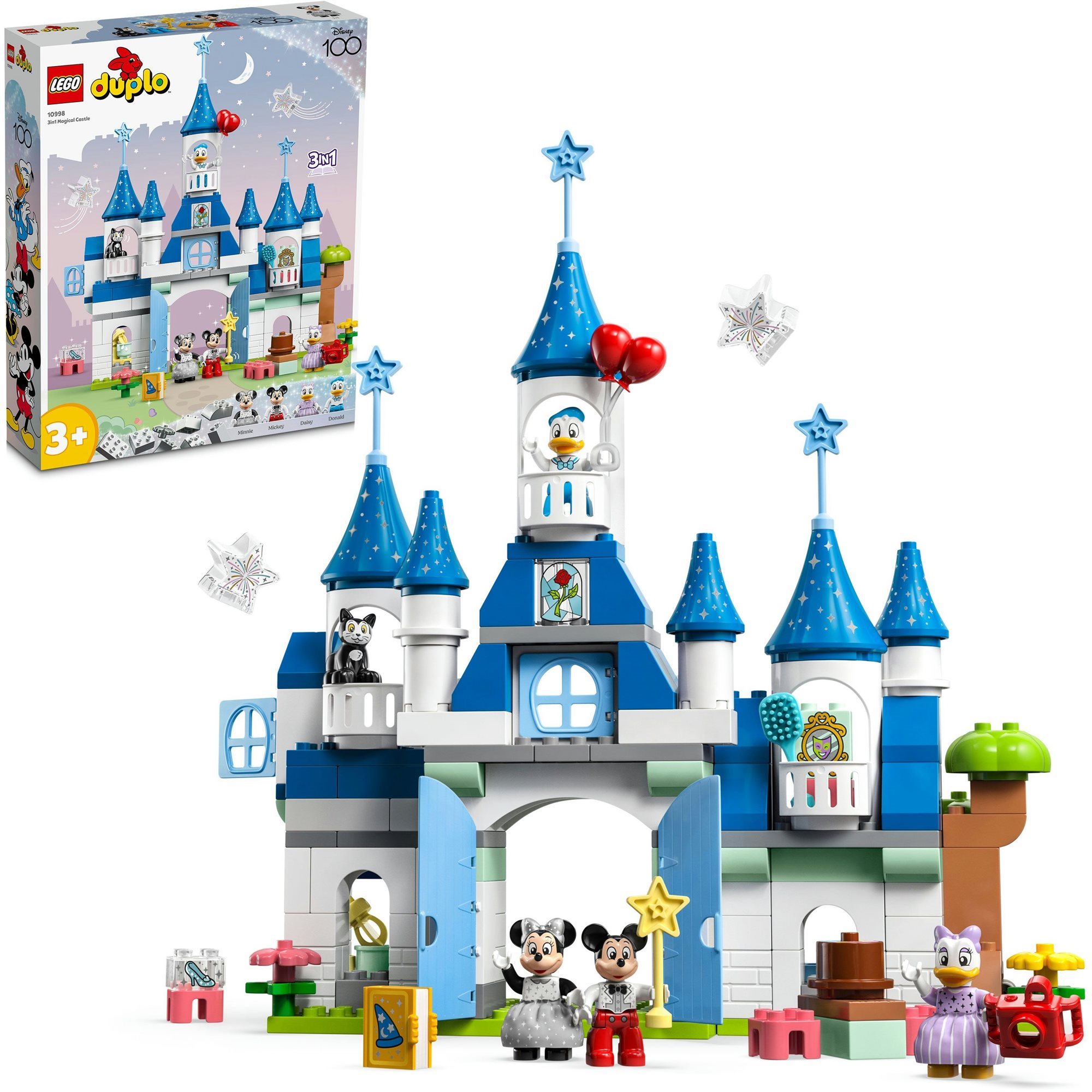 LEGO® DUPLO® - Disney 3 az 1-ben elvarázsolt kastély 10998 LEGO