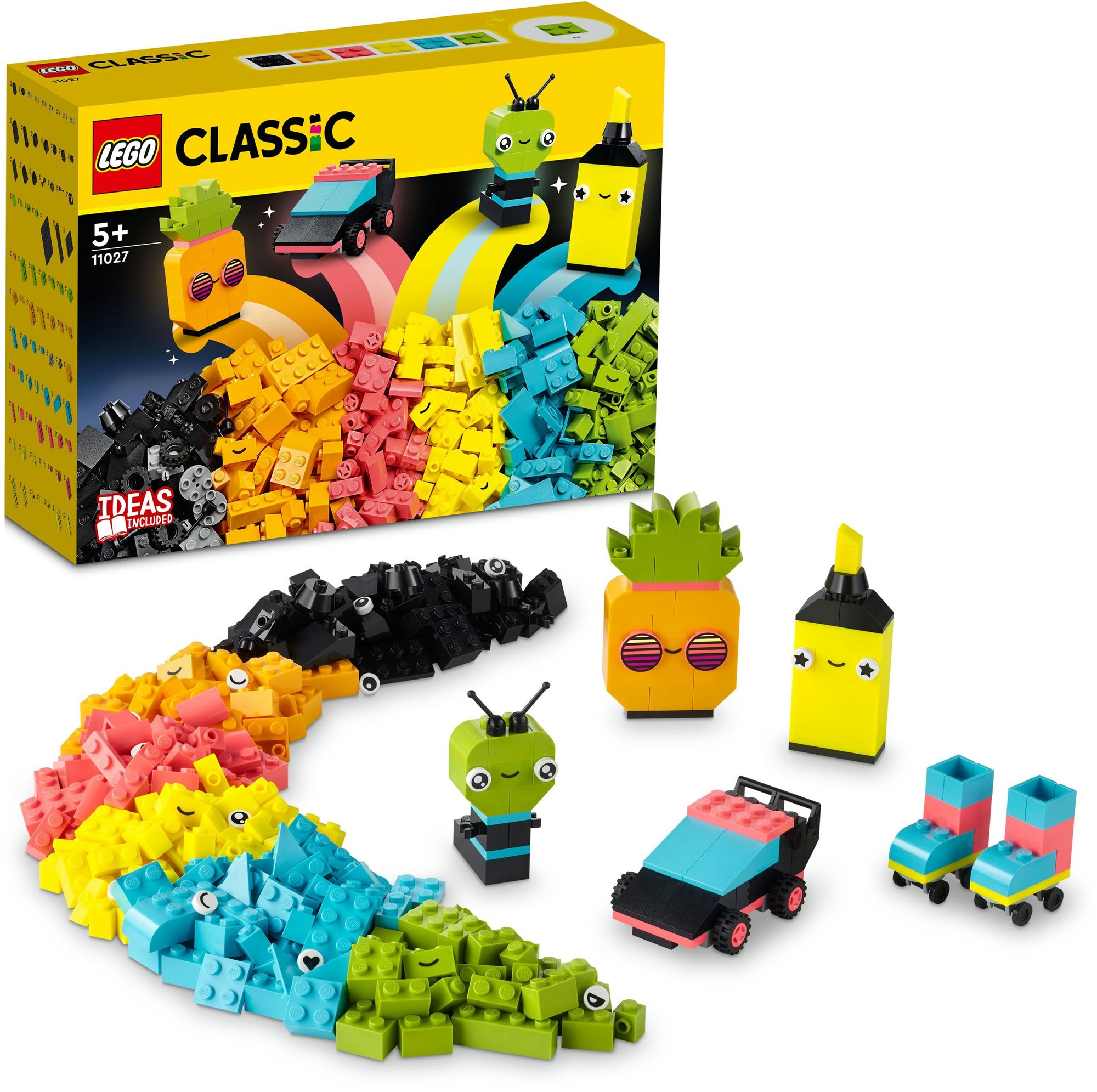 LEGO® Classic Kreatív neon kockák 11027 LEGO
